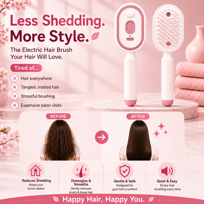 Moisture Spray Hair Massage Comb