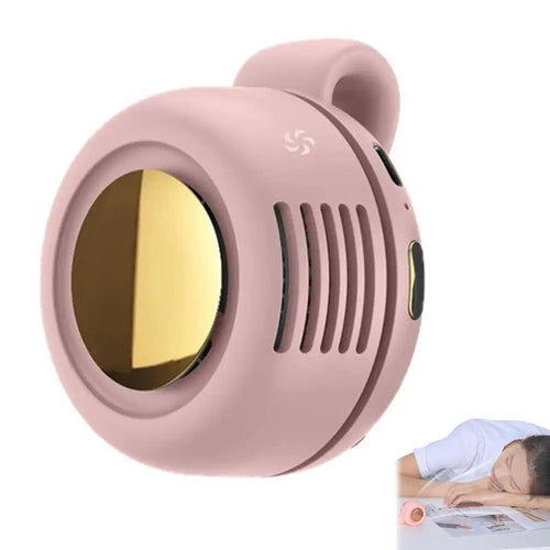 Portable Waist Clip USB Fan Mini Quiet Buckle Clamp Cooling Fan for Outdoor Work Hiking Travel Home Personal Cooling Use Set Kit