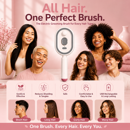 Moisture Spray Hair Massage Comb